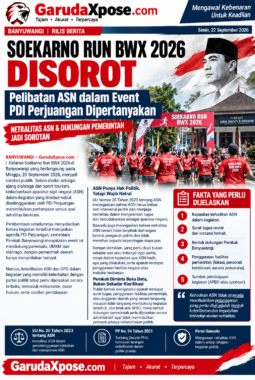 Soekarno Run BWX 2026 Disorot, Pelibatan ASN dalam Event PDI Perjuangan Dipertanyakan