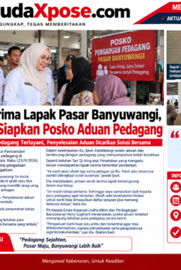 Cek Serah Terima Lapak Pasar Banyuwangi, Bupati Ipuk Siapkan Posko Aduan Pedagang