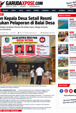 ZAENU AHMADI Nomor Urut 1 Raih Suara Terbanyak, Terpilih Memimpin Desa Setail melalui Pilkades PAW