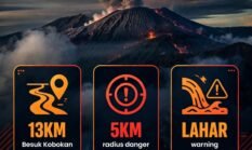 SIAGA SEMERU MEMANAS: 25 Letusan & 14 Tremor Harmonik Guncang Mahameru, PVMBG: Jangan Aktivitas di Radius 5 KM!