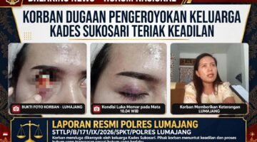 Teriakan Keadilan Riskiana: Korban Dugaan Pengeroyokan Keluarga Kades Sukosari Lumajang, Mata Luka & Laporan di Polres Jalan di Tempat?