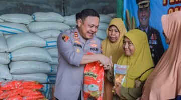 Kapolres Jember AKBP alaiddin progam ketahanan pangan dan pemasaran hasil panen jagung bagi petani