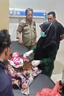 Terbalut Kain Basah, Bayi Perempuan Ditemukan di Pinggir Jalan Sipange