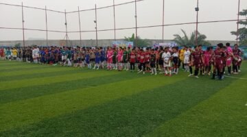 Cetak Atlet Masa Depan, RD-PS Gelar Turnamen Mini Soccer Antar SMP se-Kota Palembang
