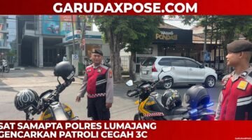POLRES LUMAJANG PERKETAT PATROLI CEGAH 3C, KASAT SAMAPTA: HADIR DI LAPANGAN UNTUK RASA AMAN WARGA