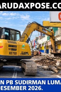 Wajah Baru Lumajang: Penataan Jalan PB Sudirman 730 Meter Ditarget Rampung Awal Desember 2026