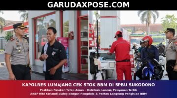KAPOLRES LUMAJANG TURUN LANGSUNG KE SPBU SUKODONO, PASTIKAN STOK BBM AMAN DI TENGAH KETERLAMBATAN DISTRIBUSI