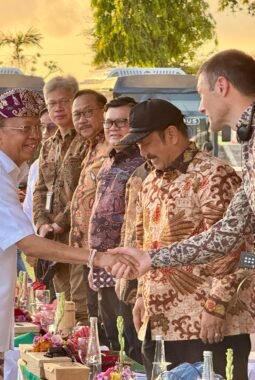 Peluncuran Bus Listrik Trans Sarbagita dan Charging Station Hibah Proyek Bali E-Mobility