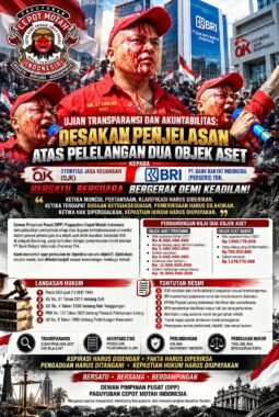 GERAKAN ADVOKASI KEADILAN: DPP Paguyuban Cepot Motah Indonesia Tuntut Kejelasan dan Pertanggungjawaban Proses Lelang Aset di Bandung