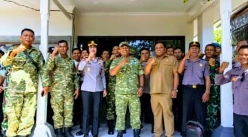 Dirgahayu TNI Ke-81, Sinergi Forkopimcam Kunjungi Koramil 1616-04/Blahbatuh