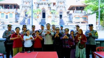 Dekat Dengan Masyarakat, Kapolres Gianyar Gelar Rembuk Warga